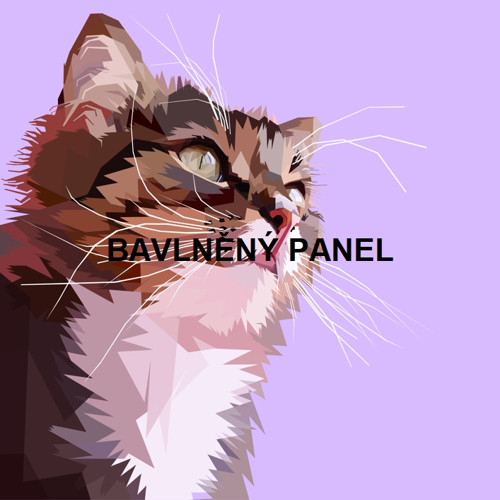 Bavlněný panel 25 x 25cm