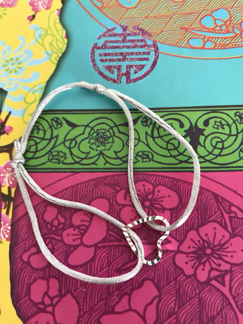Heart satin silver — foto 1
