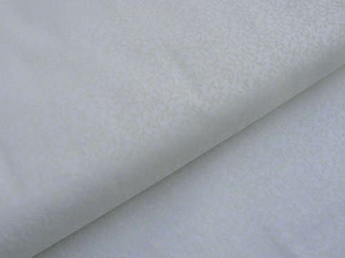 Bílé lístečky na bílé - 77 cm — foto 1