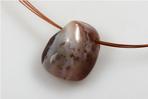 Vrtaný achát 2,8 cm — foto 1