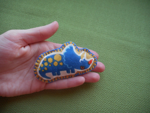 Brož Triceratops — foto 1