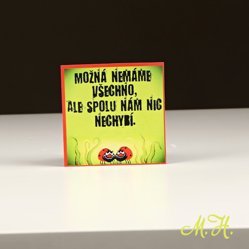 Možná nemáme všechno... - magnetka - berušky