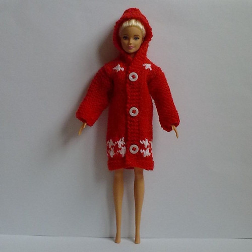 Oblečky pro Barbie - kabát — foto 1