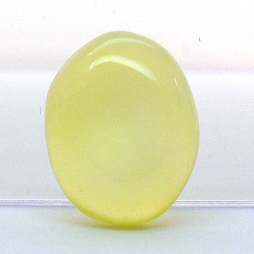 Kabošon žlutý onyx ovál 15,7mm
