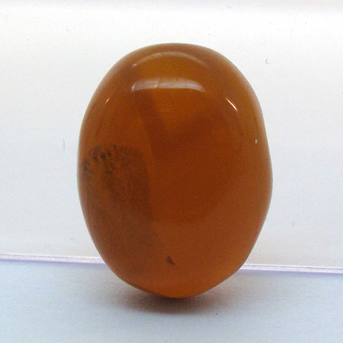 Kabošon hnědý onyx ovál 15,8mm