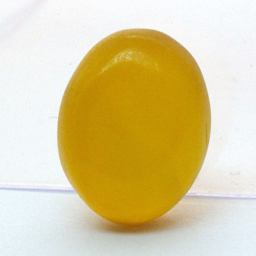 Kabošon žlutý onyx ovál 16,9mm — foto 1