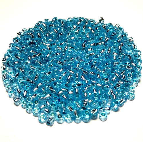 10g Rokajl Preciosa 12/0 (1,8-2,0mm) Aquamarine