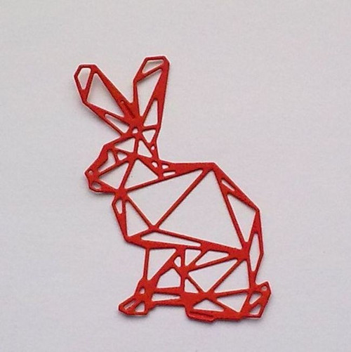 Výsek - Origami zajíc