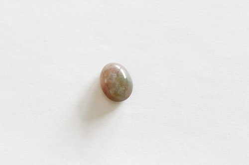 Achát - kabošon - 10x14 mm — foto 1