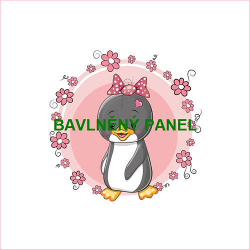 Bavlněný panel 25 x 25cm