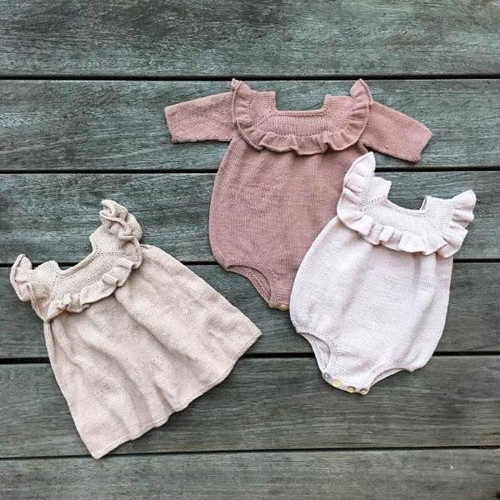 Návod na Ruffle body a šaty (3m-6let)