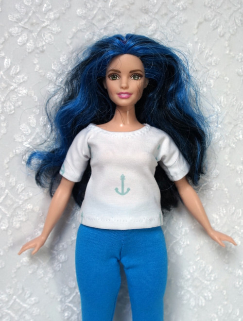 Tričko pro Barbie - curvy - baculku — foto 1