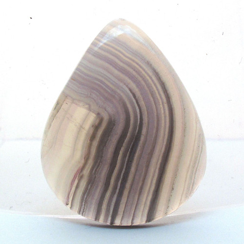 Kabošon fluorit kapka 37mm — foto 1