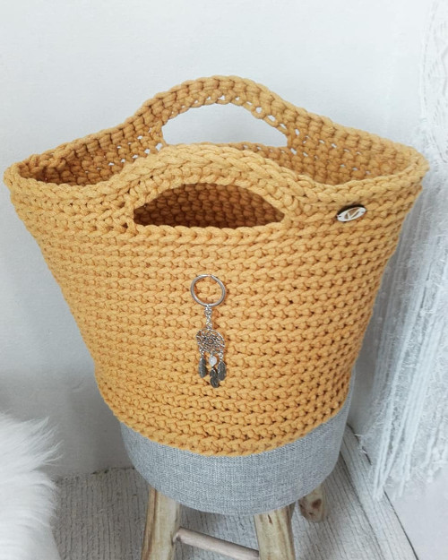 TOTE BAG mustard — foto 1