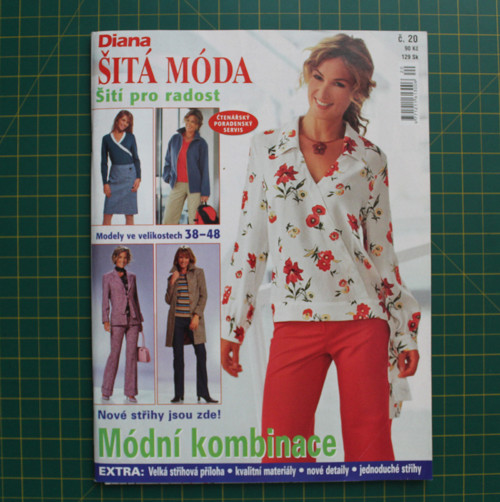 Diana ŠITÁ MÓDA vel. 38 - 48 — foto 1
