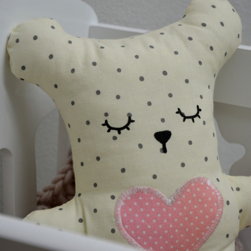 Wide Bubu Bear pink heart — foto 1
