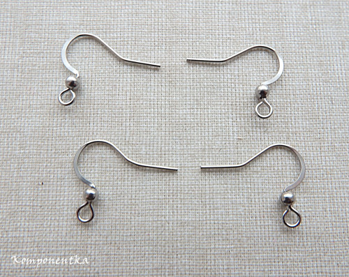 Afro háčky na náušnice 19x16mm 4páry