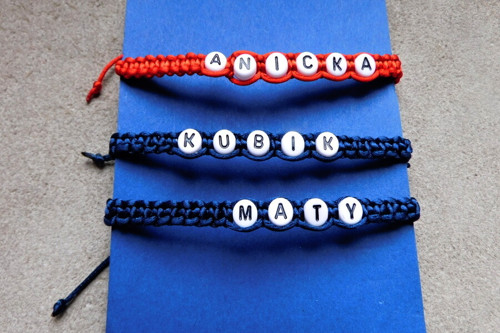 Náramek - Macramé pro dětské ručky..... — foto 1