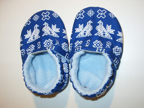 Látkové handmade capačky — foto 1