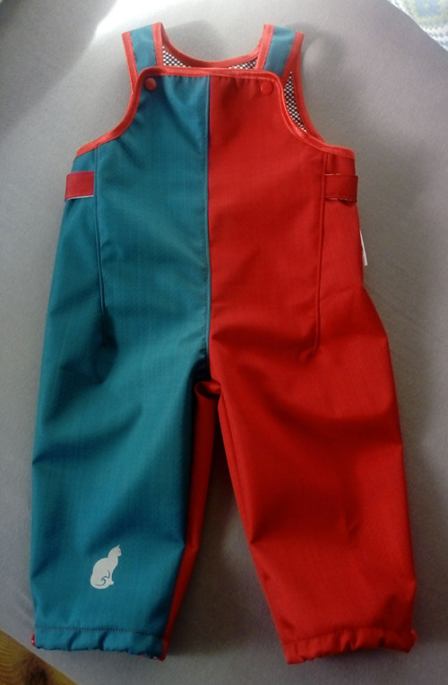 Rostoucí, jarní, softshell. lacláče - vel. 80 — foto 1