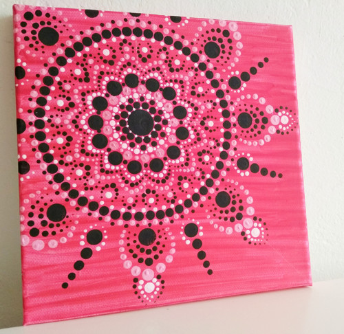 Krajkové vábení... Mandala