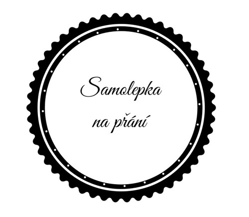 Samolepka na přání — foto 1