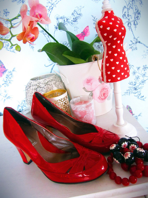 Střevíčky famous red — foto 1