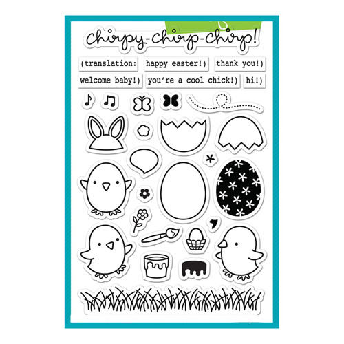 Silikonová razítka - Chirpy Chirp