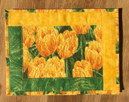 Jarní s tulipány — foto 1