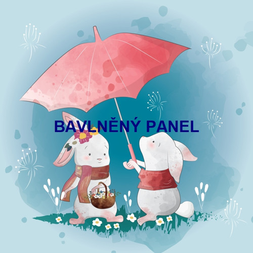 Bavlněný panel 25 x 25 cm — foto 1