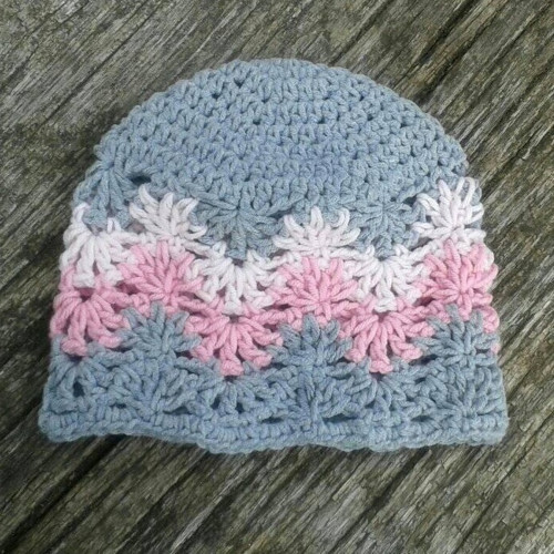 Kojenecká čepička - pro obvod 30-35 cm
