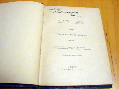 Zlatý prach - Jaroslav Vrchlický