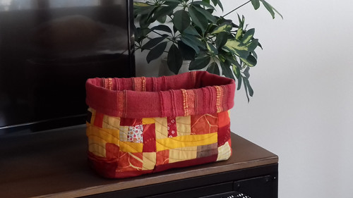 Textilní box malý na cokoli ... — foto 1