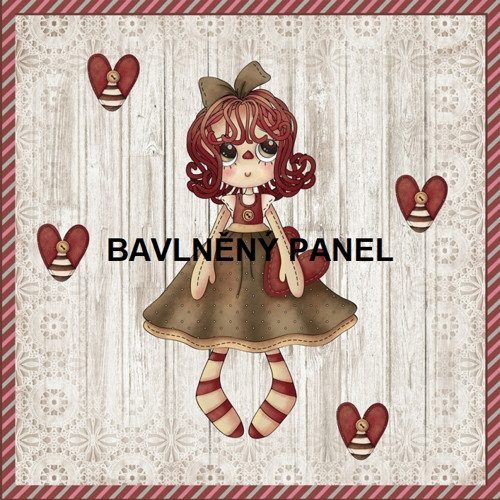 Bavlněný panel 13 x 13 cm — foto 1