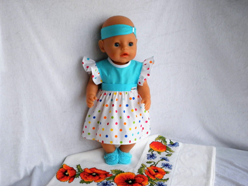 Šatičky pro Baby Born ,,Lentilky" — foto 1