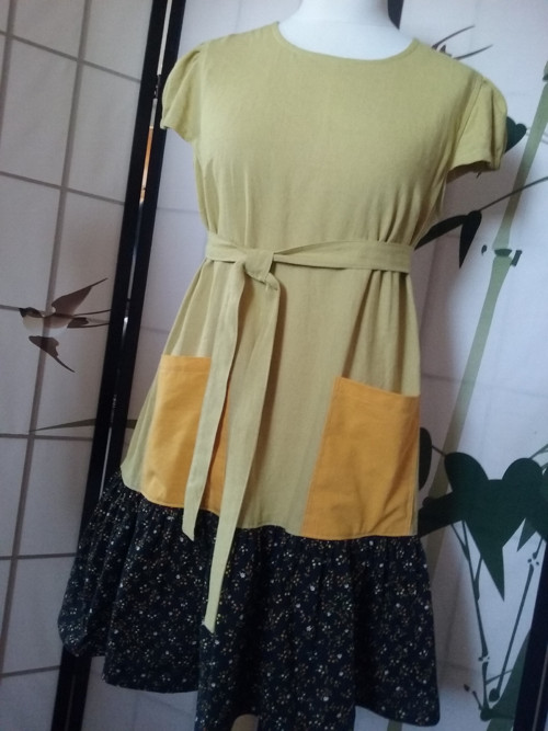Šaty len — foto 1