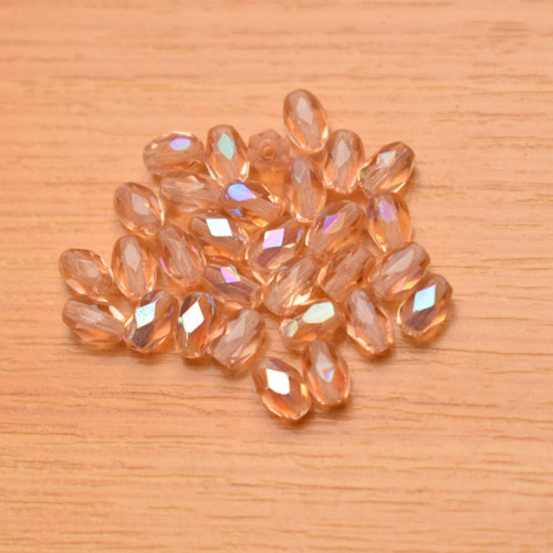 Ohňovky - olivy - 6x4 mm