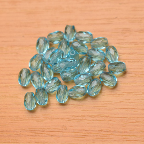 Ohňovky - olivy - 6x4 mm