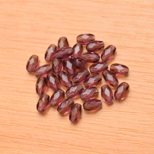 Ohňovky - olivy - 6x4 mm