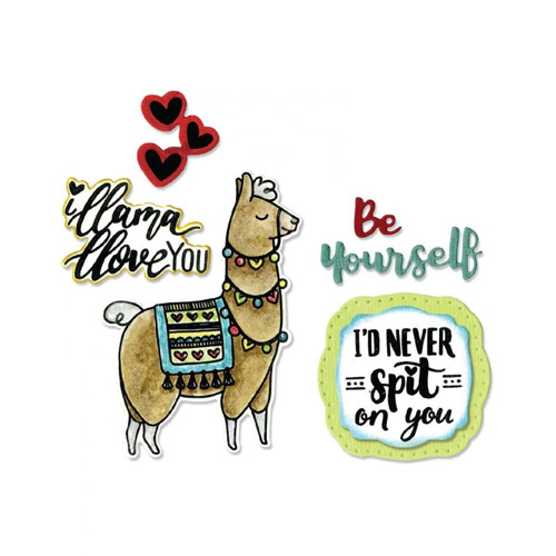 Vyřezávací šablony a razítka - I Llama