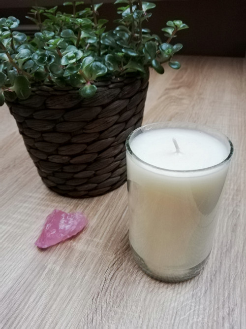 Recy sójová svíčka, průhledná — foto 1