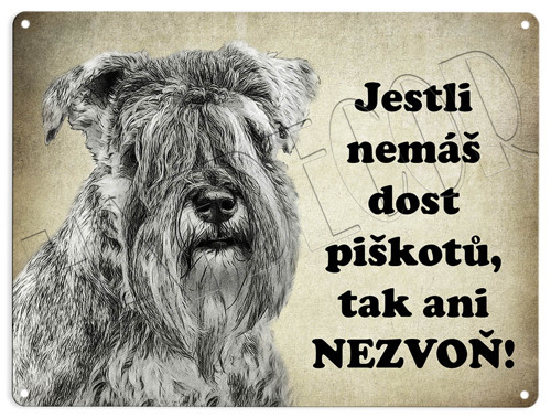 Knírač pepř a sůl - piškoty