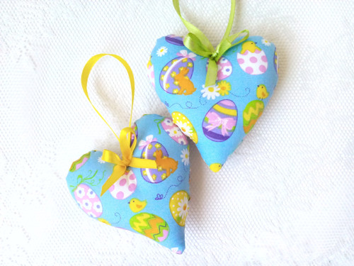Easter hearts