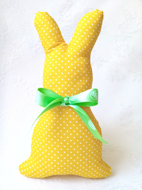 Bunny (yellow/mini white dots)