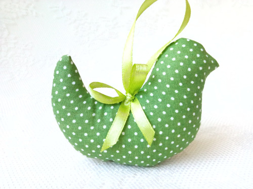 Birdie (green/mini white dots)