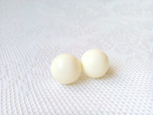Retro clips (beige)