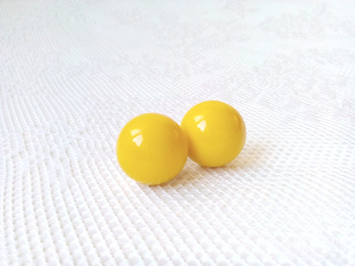 Retro clips (yellow)