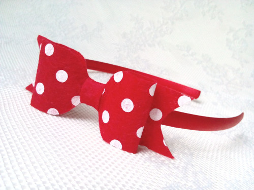 Sweet karkulka headband