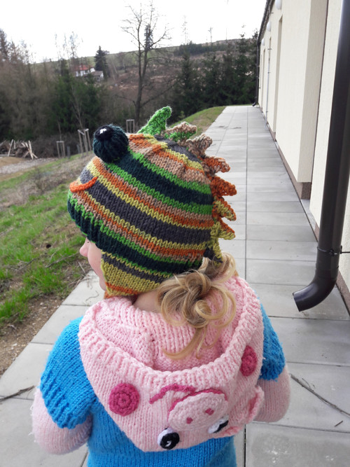 Ušanka Chameleon Zelený — foto 1