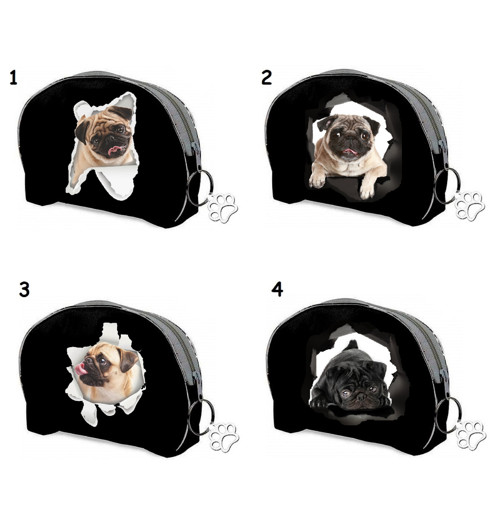 Mopsík Kosmetická Taštička